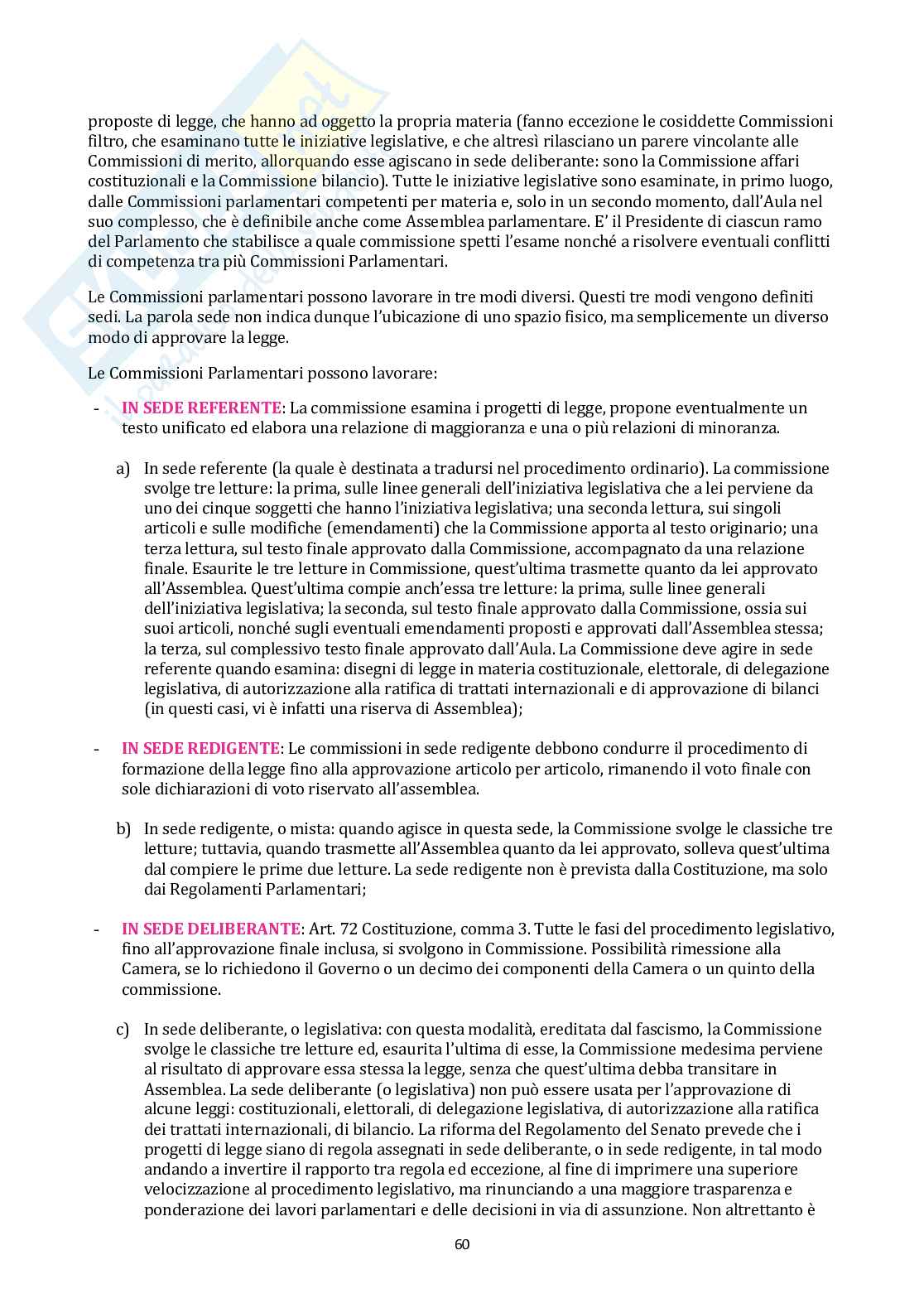 Diritto costituzionale (prima parte) Pag. 61