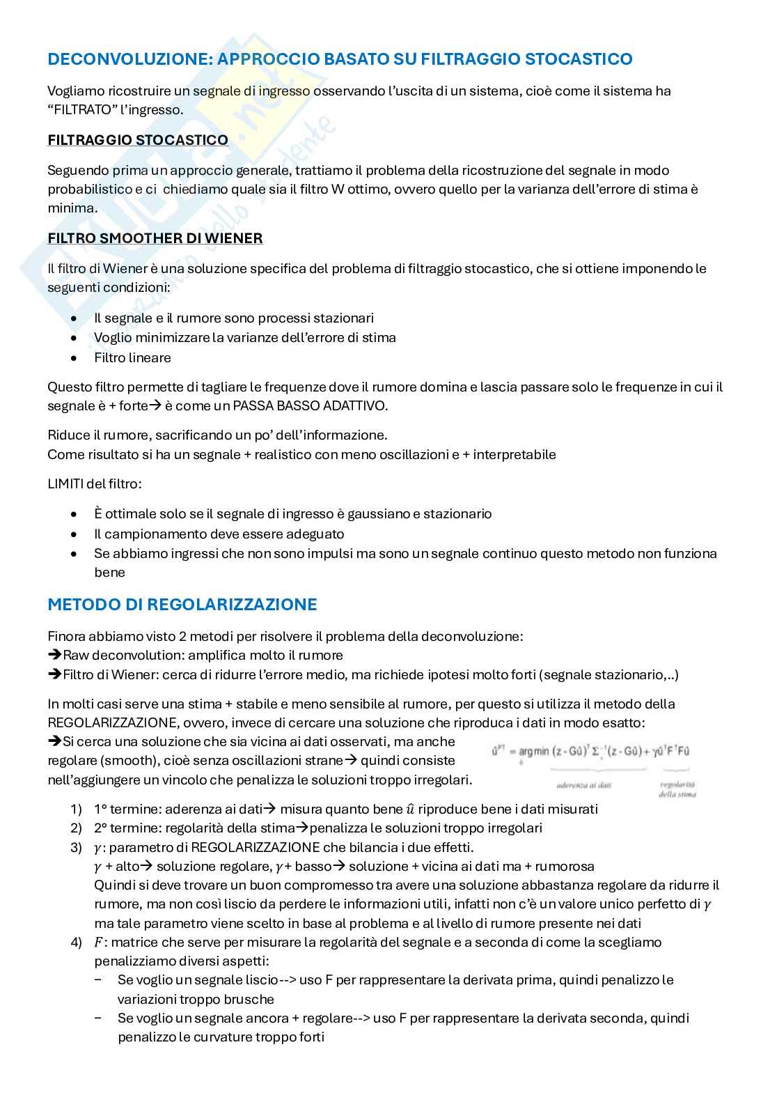 Appunti di Modelli di sistemi biologici Pag. 21