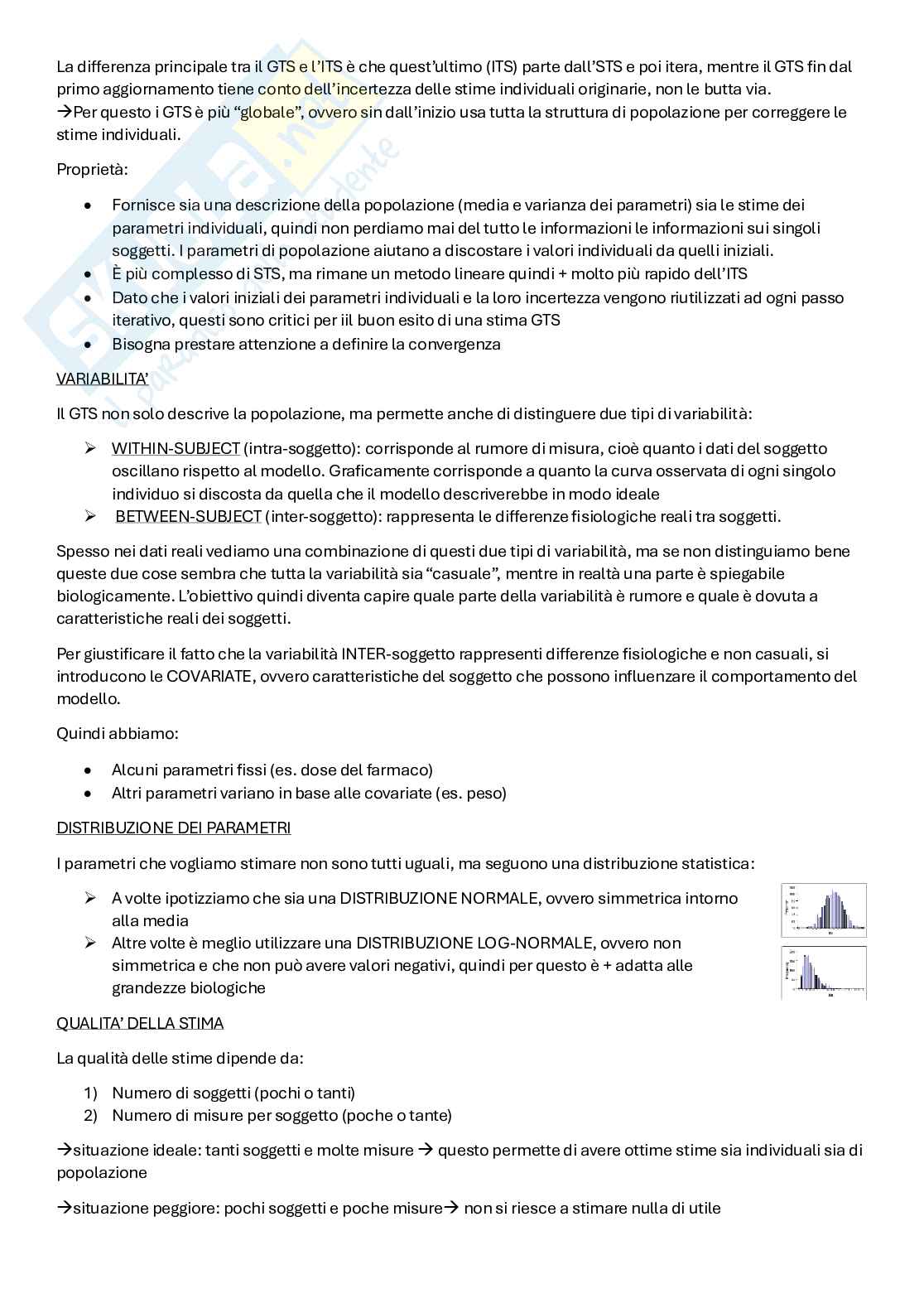 Appunti di Modelli di sistemi biologici Pag. 26