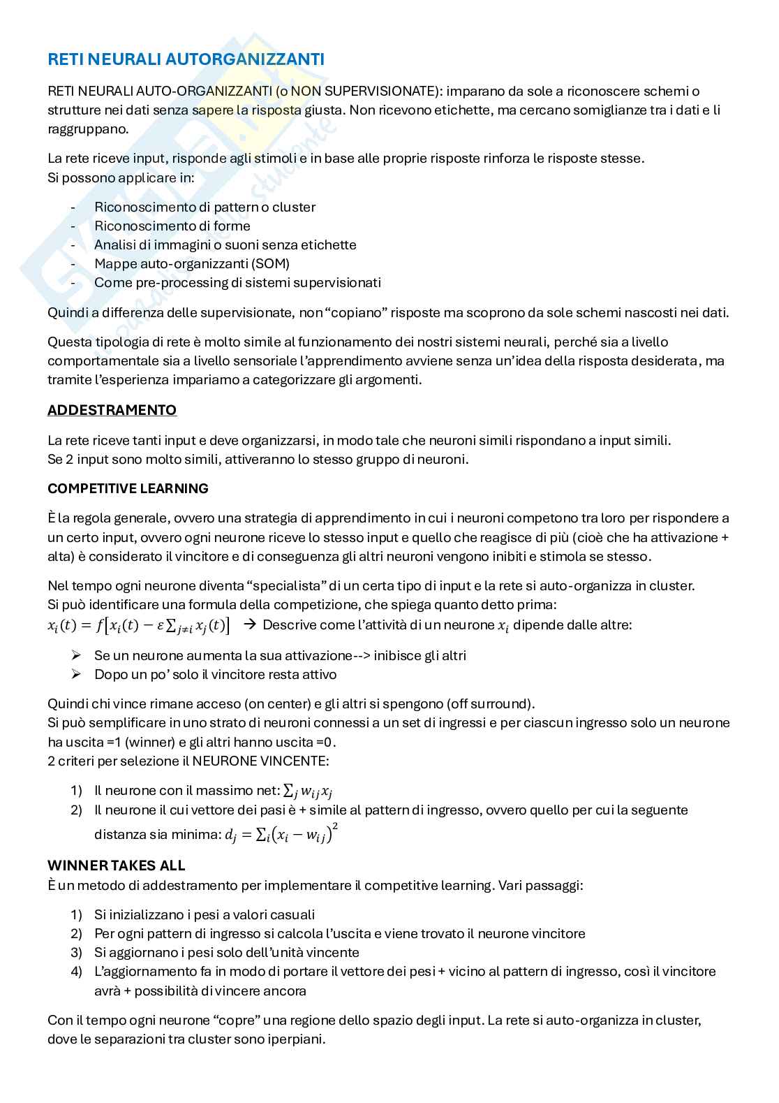 Appunti di Modelli di sistemi biologici Pag. 51