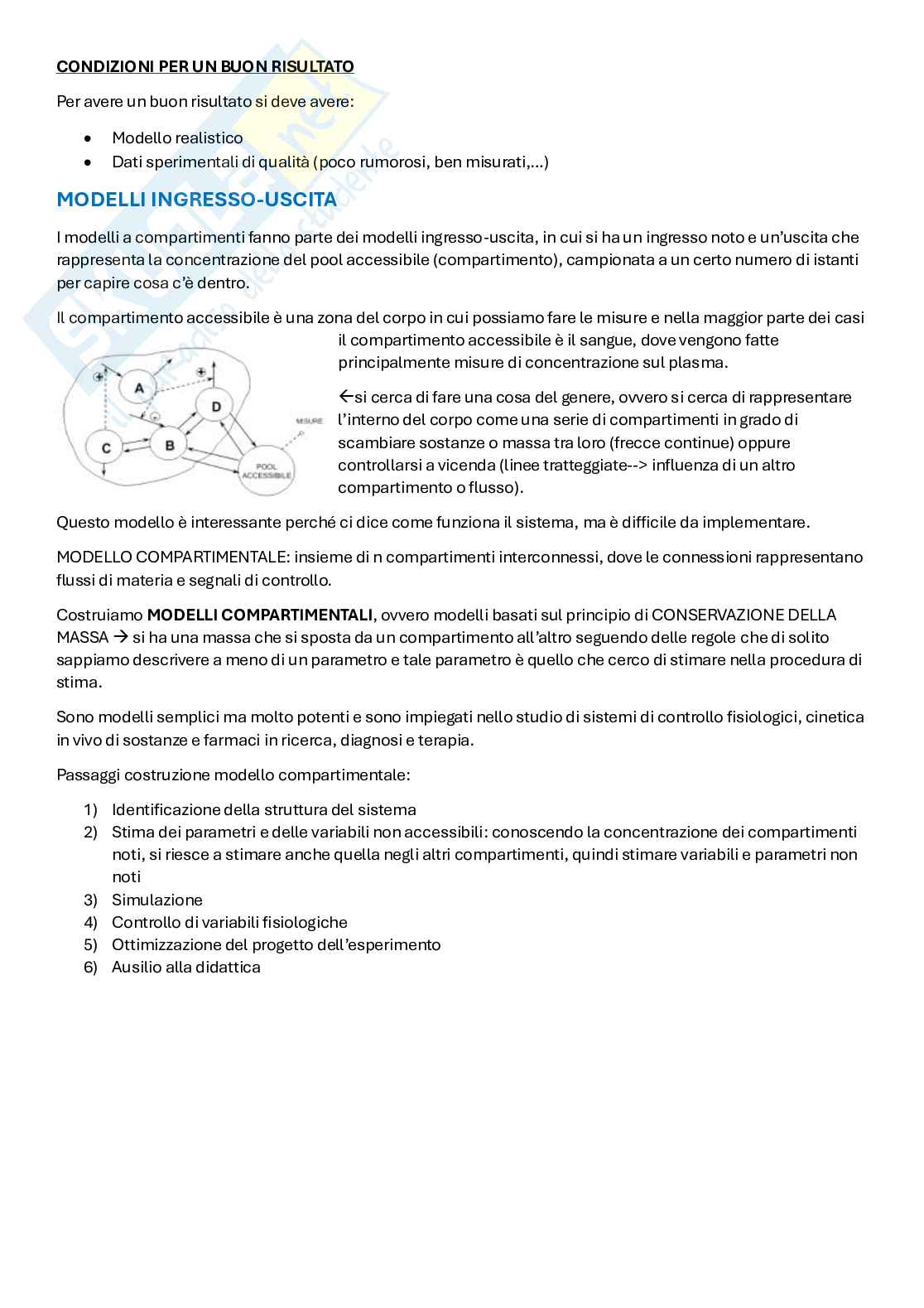 Appunti di Modelli di sistemi biologici Pag. 6