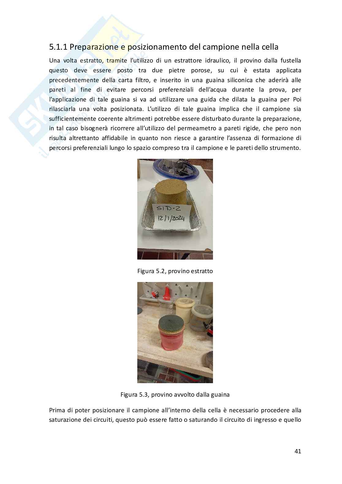 Tesi universitaria Geotecnica Pag. 41