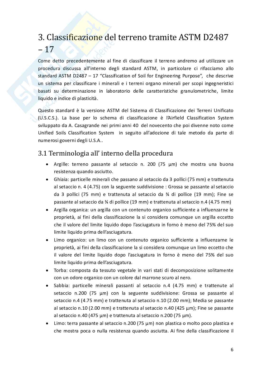 Tesi universitaria Geotecnica Pag. 6