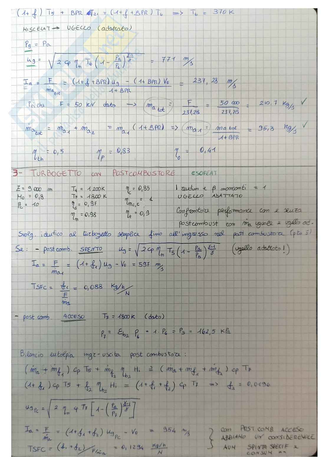 Esercizi Sistemi propulsivi Pag. 6