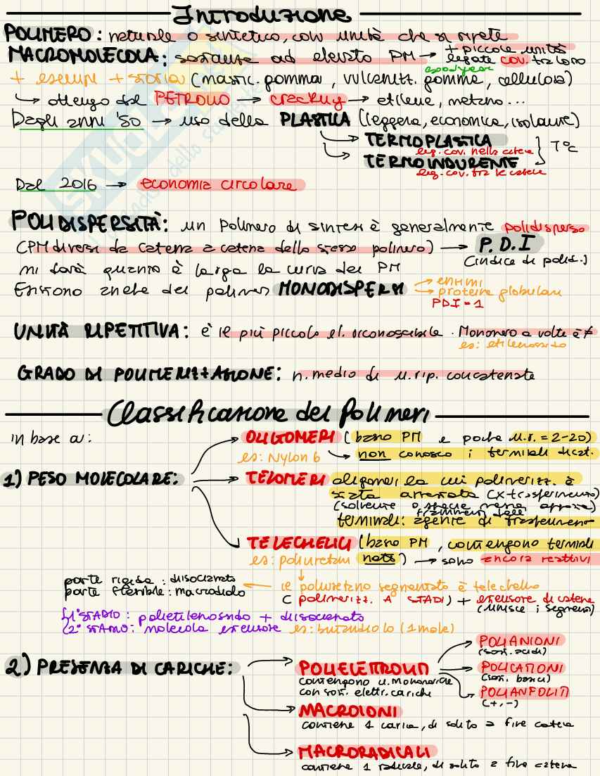 Appunti di Fondamenti di macromolecole - parte 1 Pag. 2