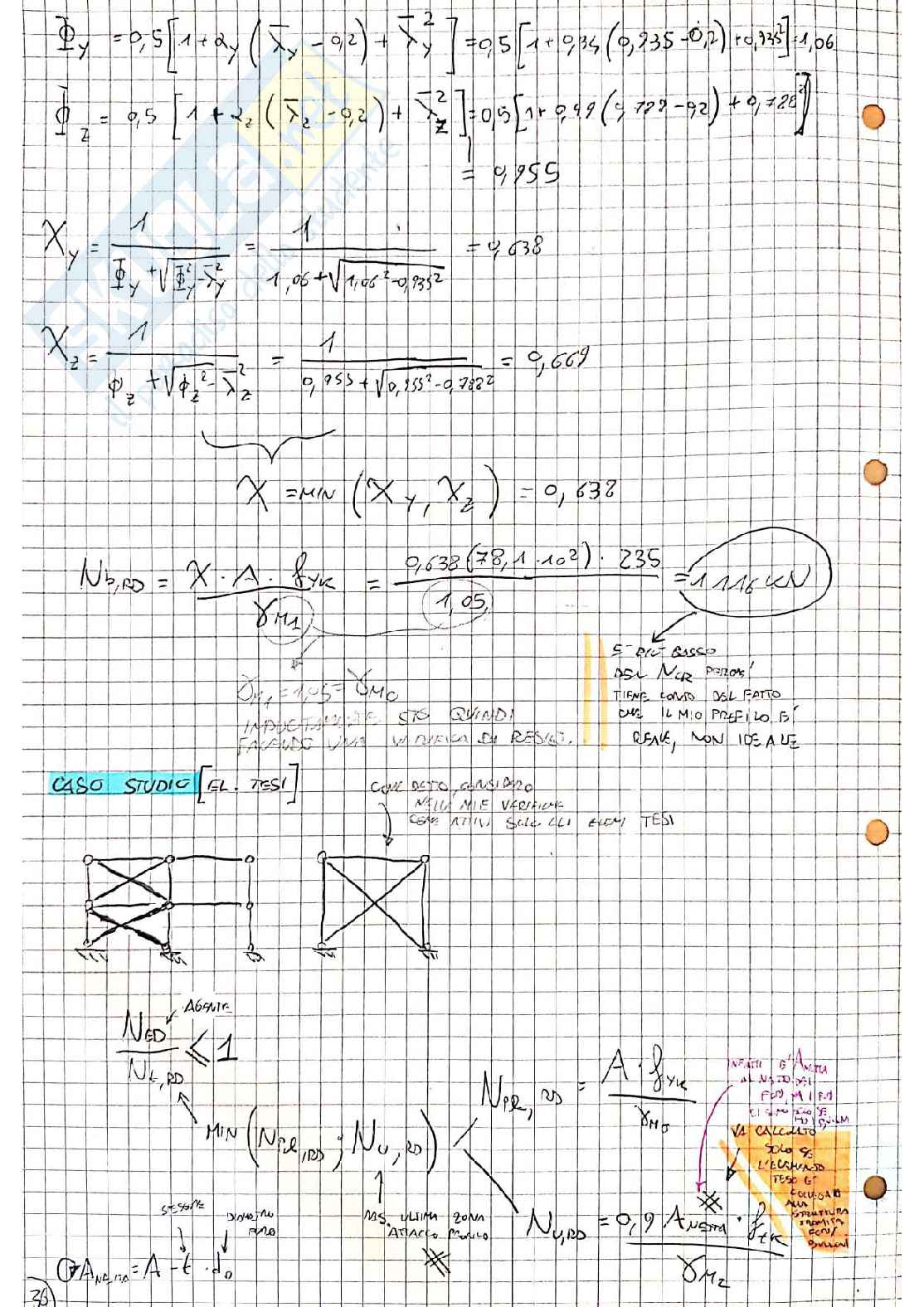 Appunti di Tecnica delle Costruzioni (1/4) - Acciaio Pag. 36