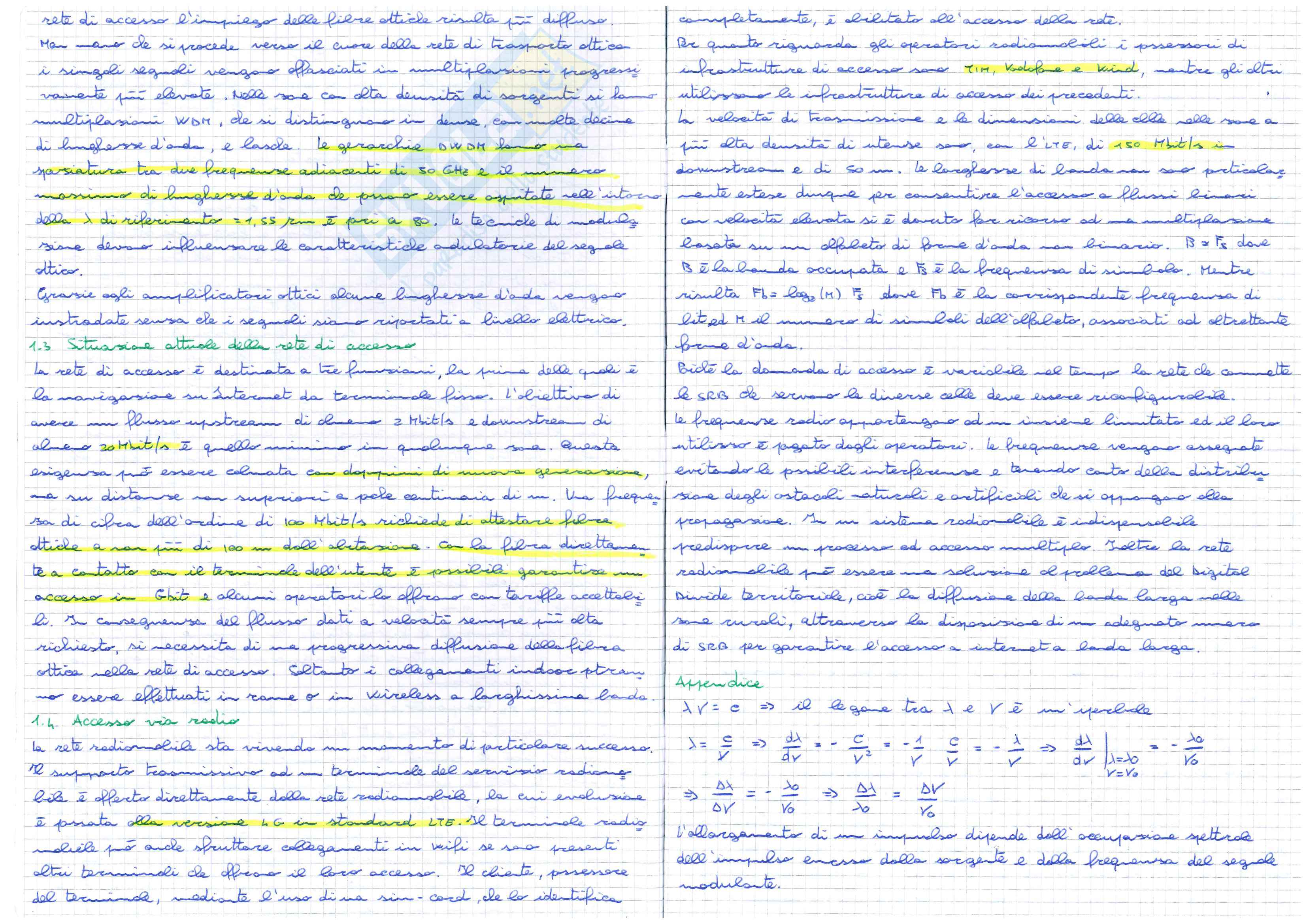 Comunicazioni ottiche Pag. 2