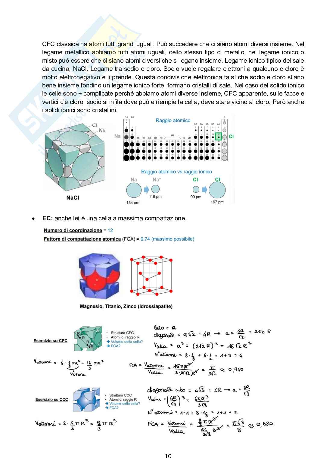 Appunti Tecnologia dei materiali e chimica applicata Pag. 11