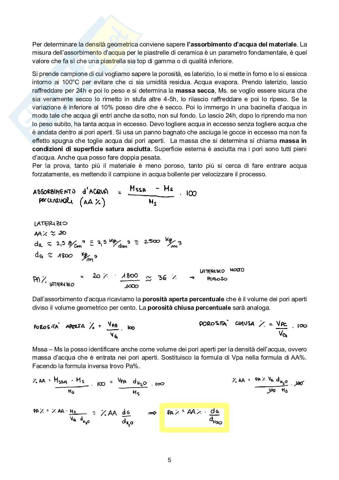 Appunti Tecnologia dei materiali e chimica applicata Pag. 6