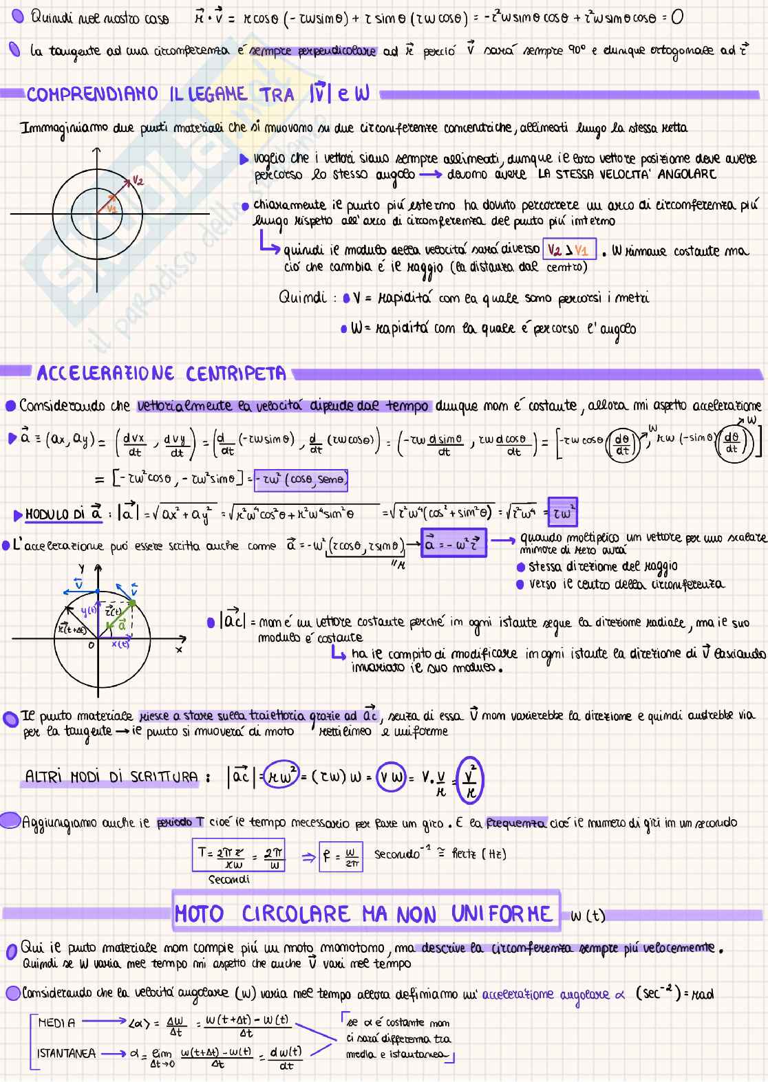 Appunti di Fisica 1 fino ai sistemi di riferimento Pag. 2