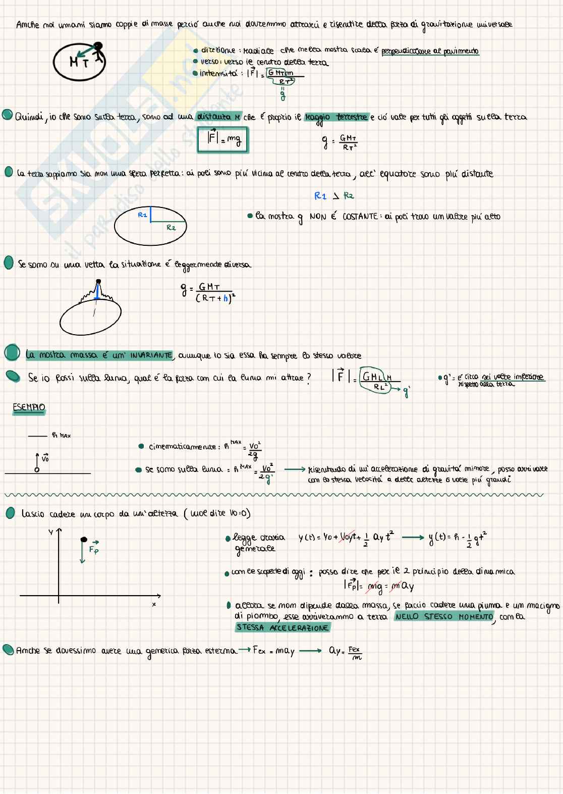Appunti di Fisica 1 fino ai sistemi di riferimento Pag. 6