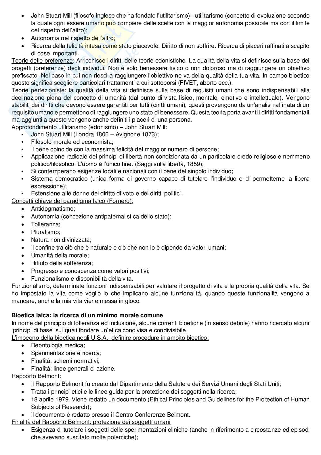 Appunti Bioetica Pag. 11