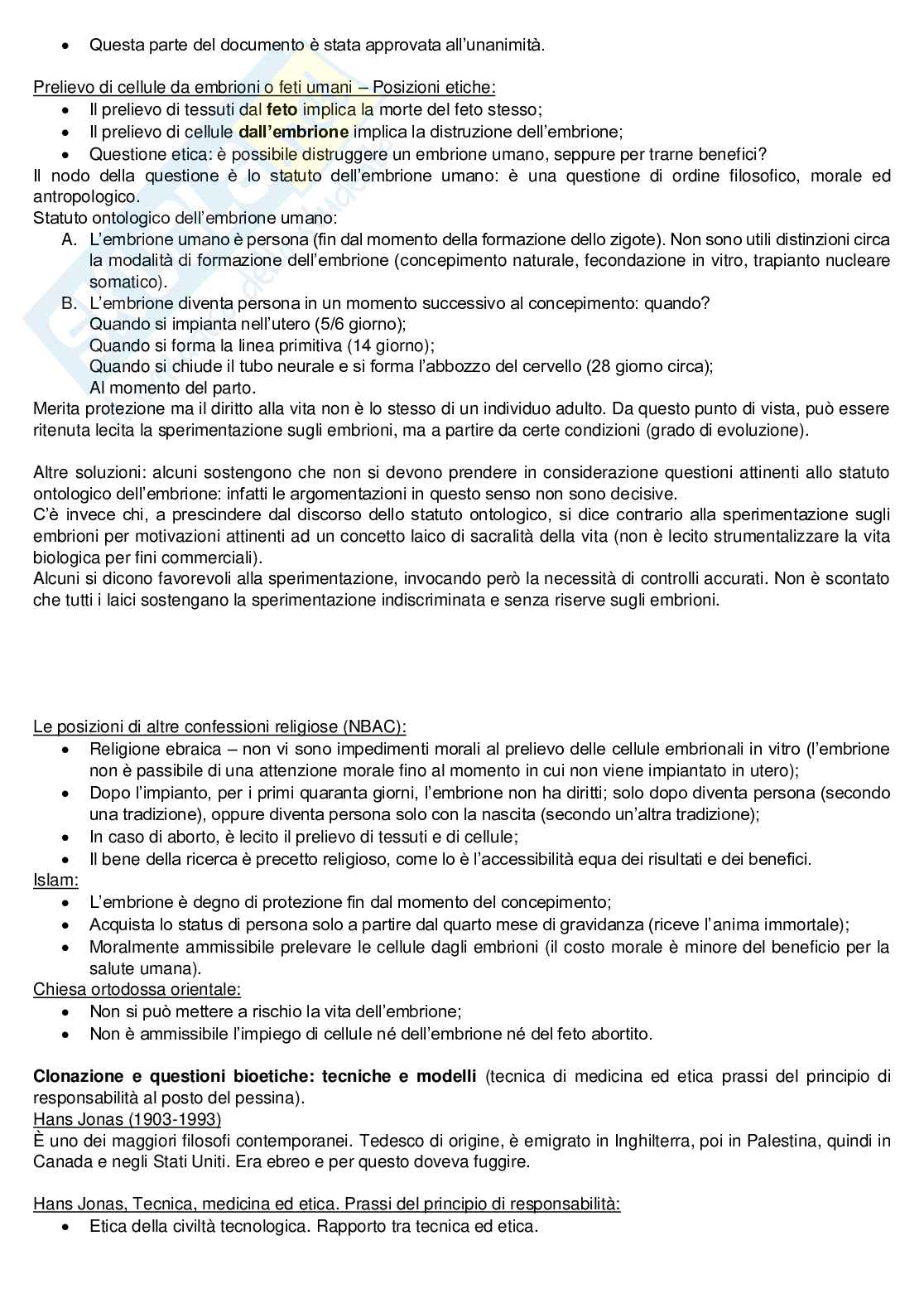 Appunti Bioetica Pag. 21
