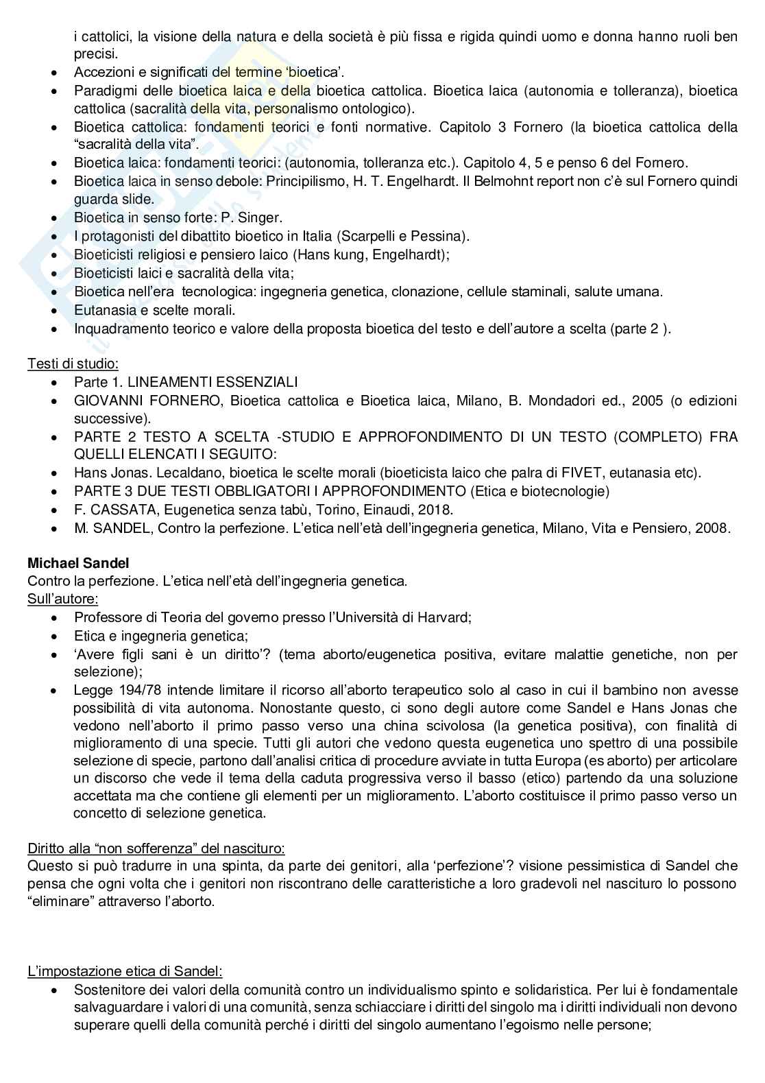 Appunti Bioetica Pag. 26
