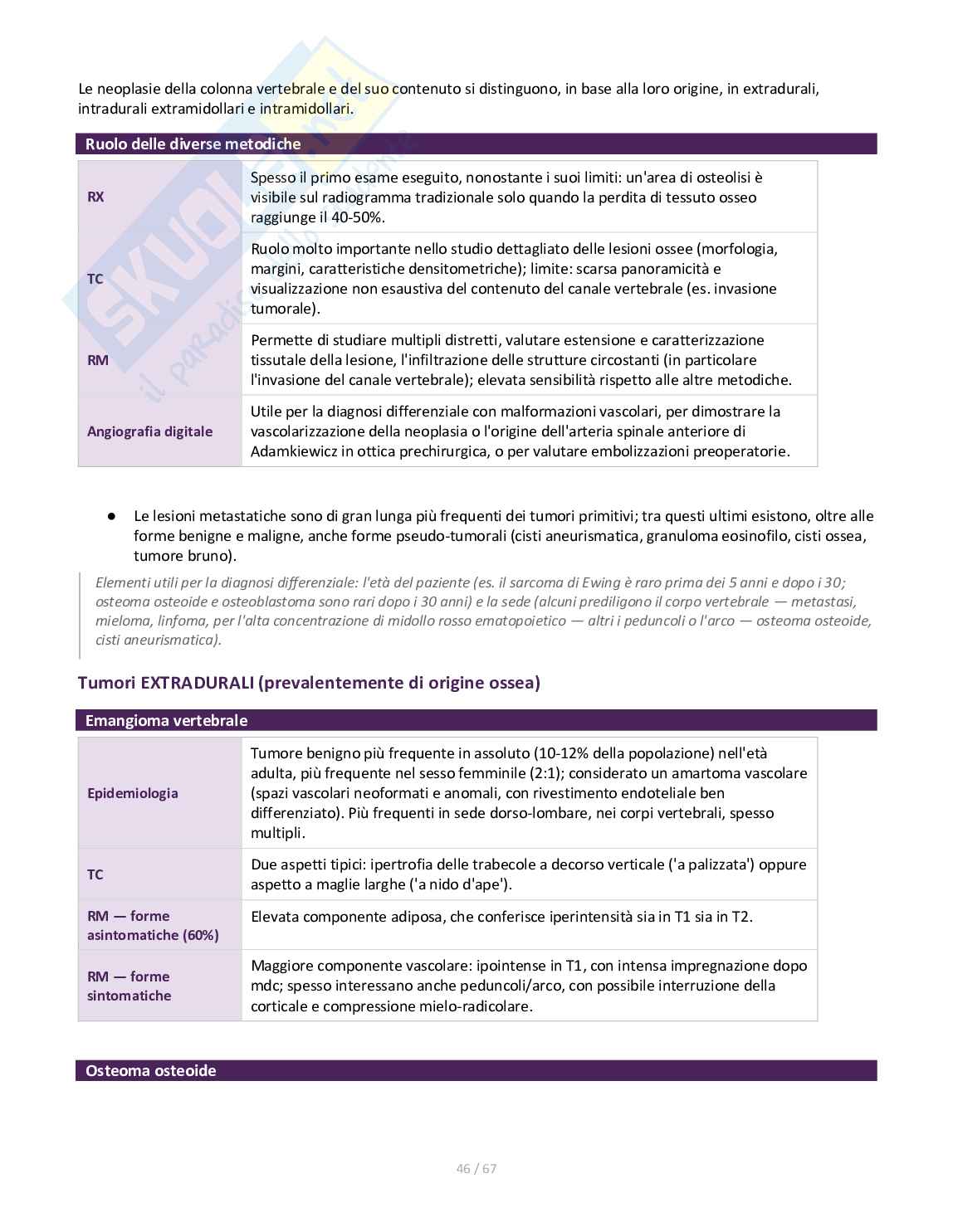 Appunti di Neuroradiologia Pag. 46