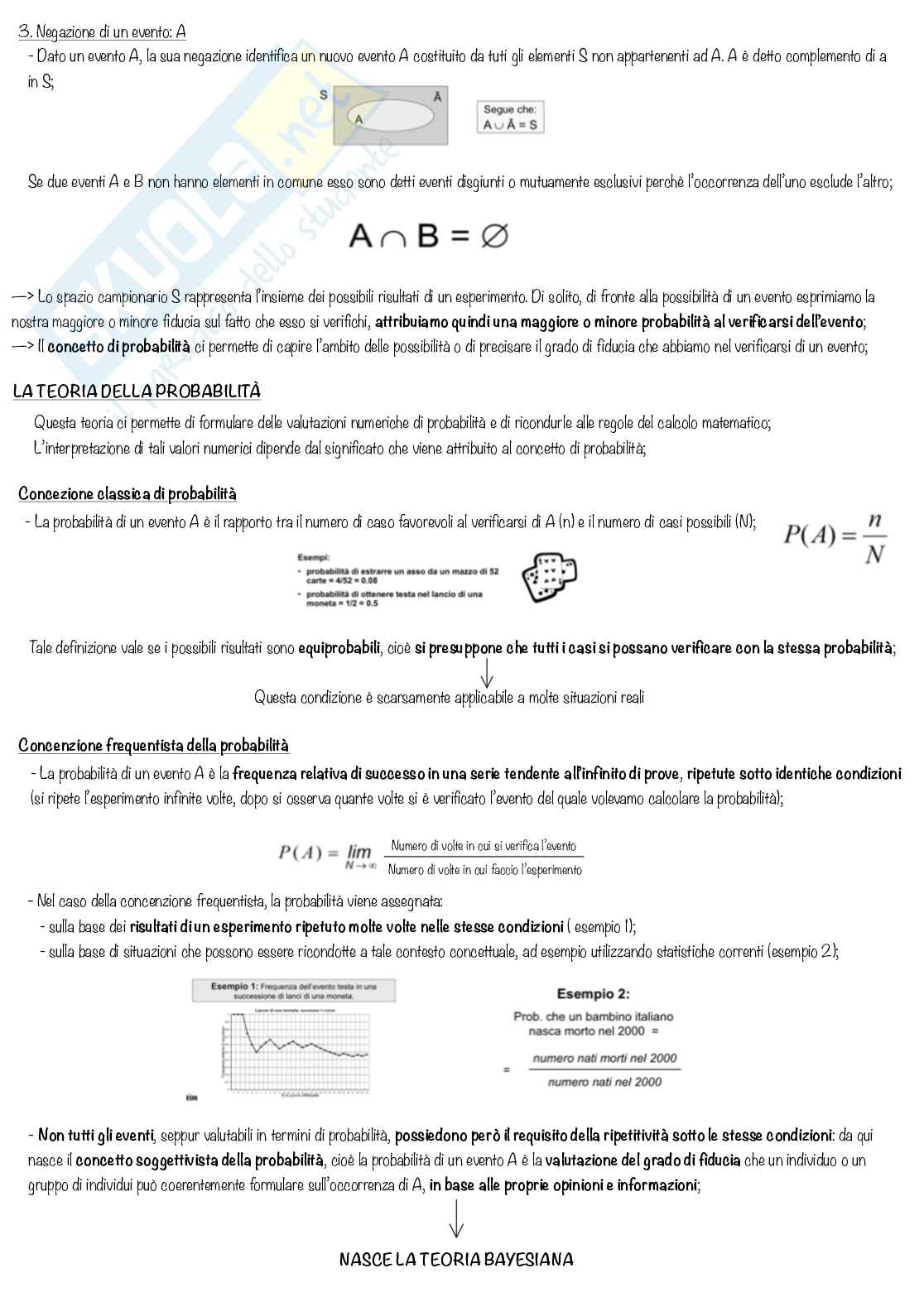 Statistica ed epidemiologia medica (parte1) Pag. 21