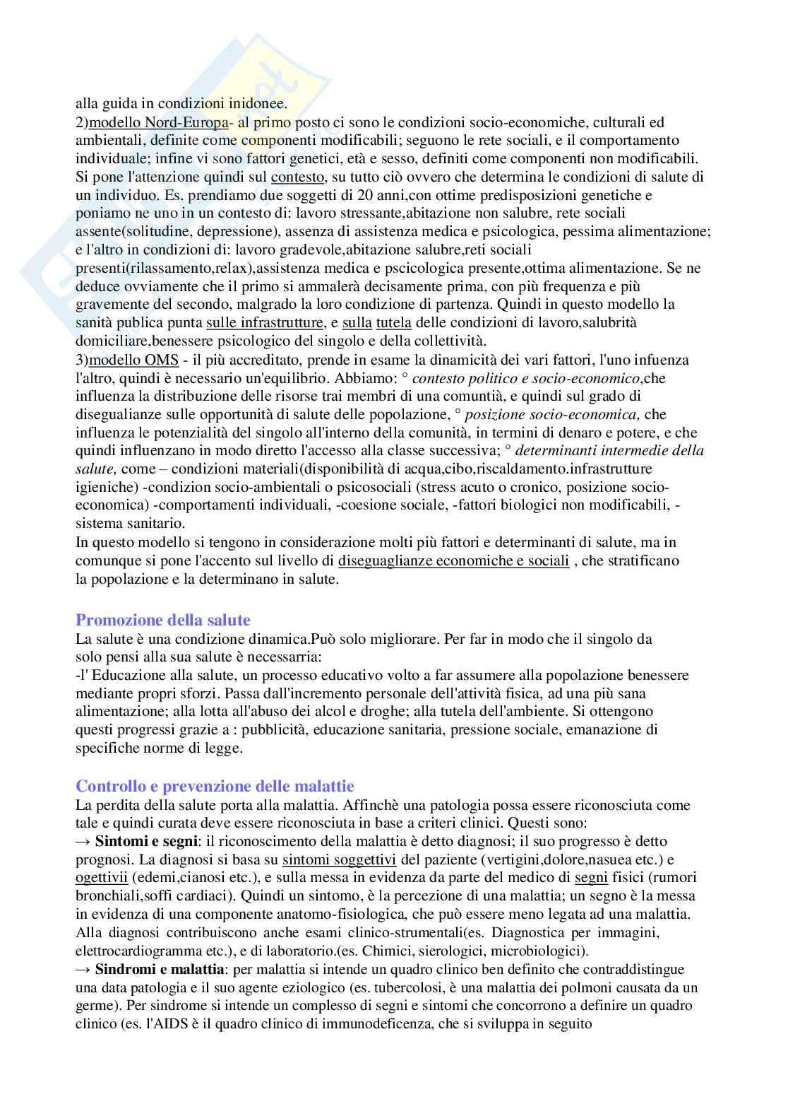 Riassunti di Igiene Pag. 2