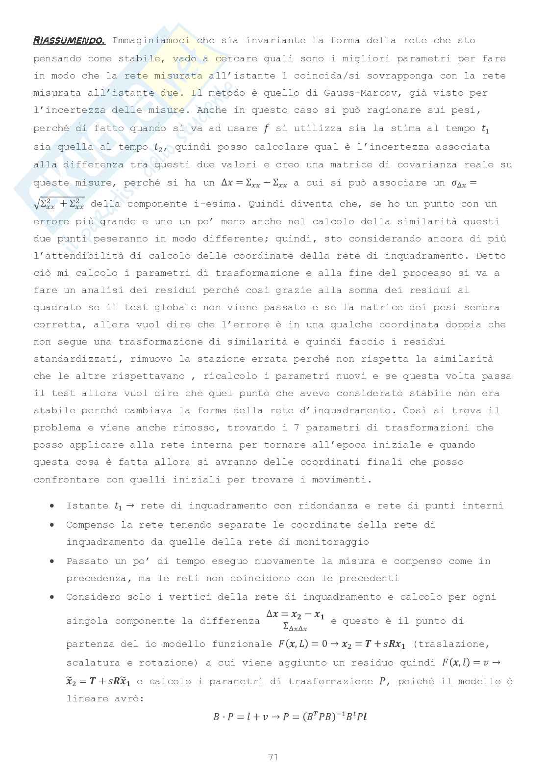 Controllo e collaudo delle strutture e del territorio M - Modulo 1 Pag. 71