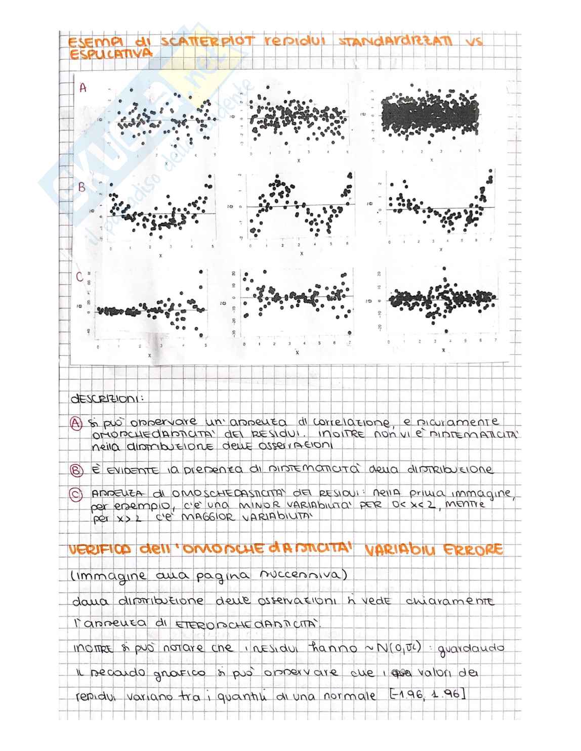 Appunti di Modelli statistici (Analisi statistica multivariata) Pag. 31