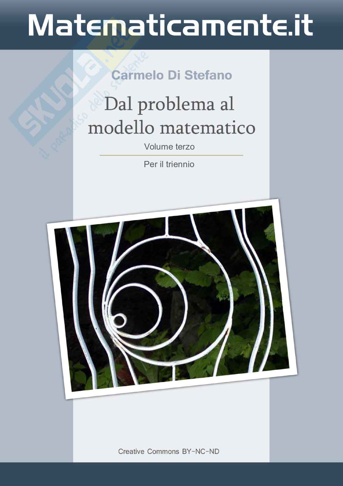 Dal problema al modello matematico - Volume 3 per il triennio Pag. 1