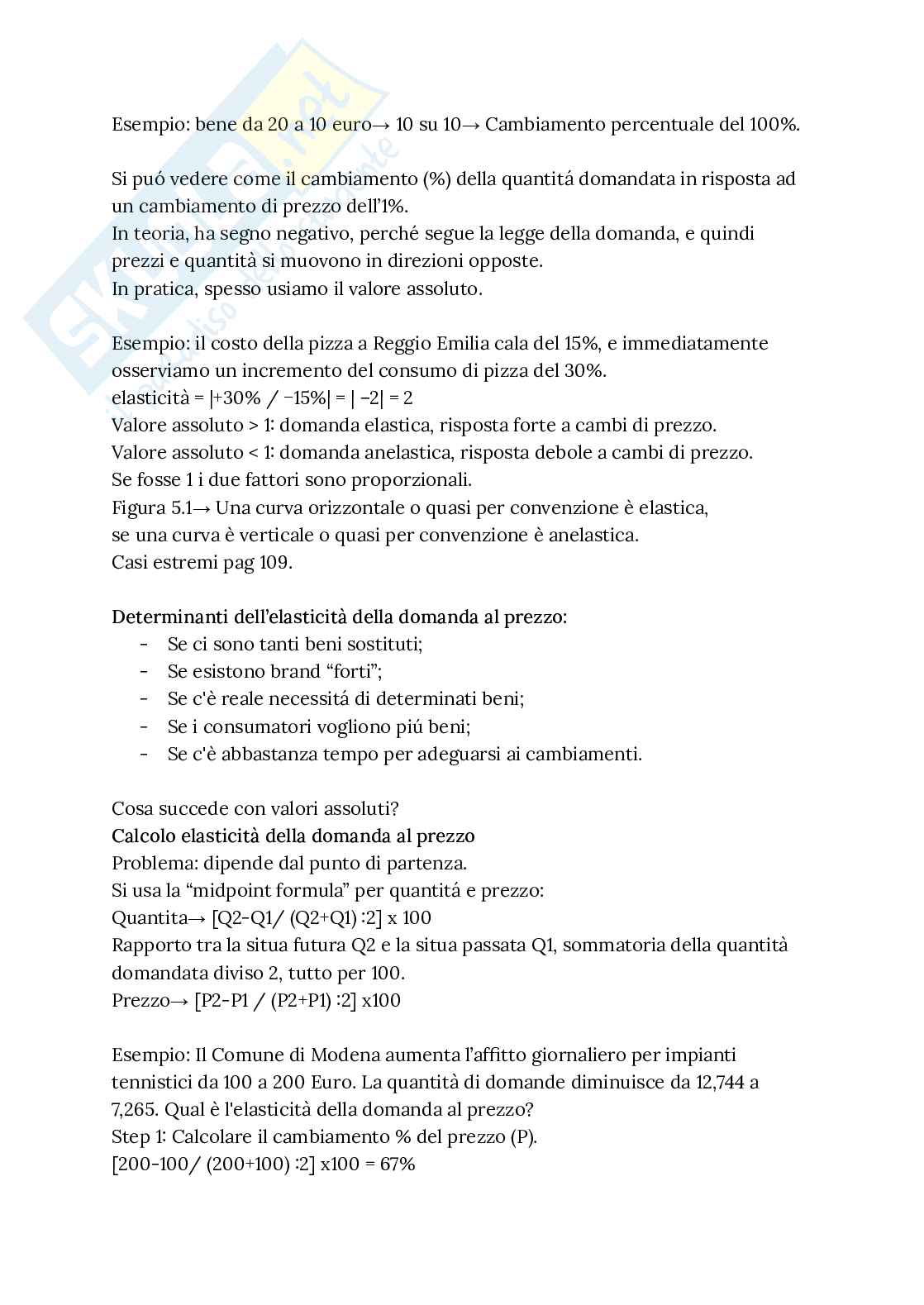 Riassunto esame Istituzioni di economia politica, Prof. Ferretti Fabrizio, libro consigliato Principi di economia (prima edizione italiana)  , Stevenson, Wolfers Pag. 16