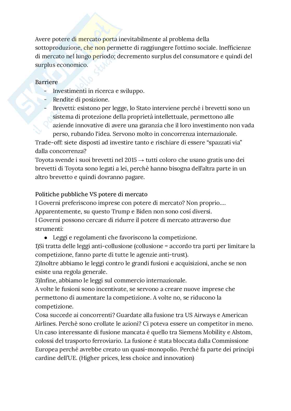 Riassunto esame Istituzioni di economia politica, Prof. Ferretti Fabrizio, libro consigliato Principi di economia (prima edizione italiana)  , Stevenson, Wolfers Pag. 31