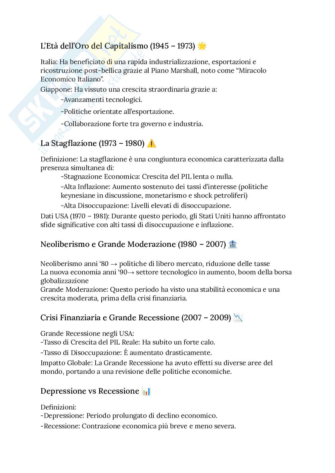 Riassunto esame Istituzioni di economia politica, Prof. Ferretti Fabrizio, libro consigliato Principi di economia (prima edizione italiana)  , Stevenson, Wolfers Pag. 51