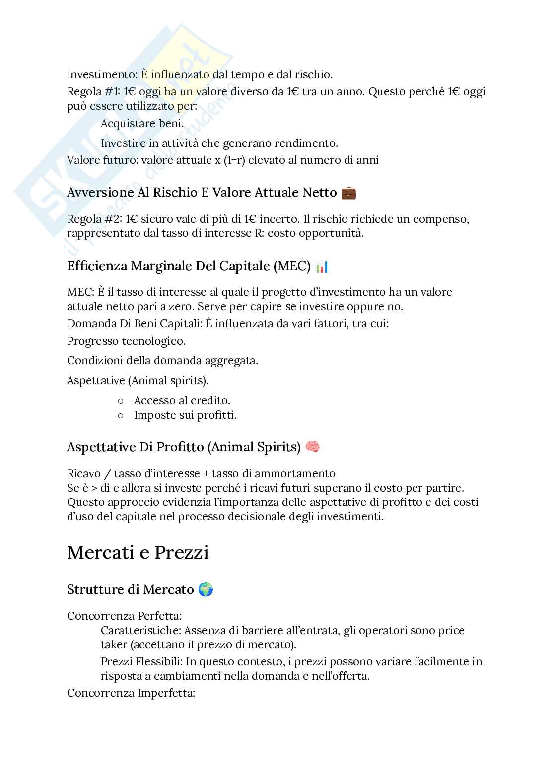 Riassunto esame Istituzioni di economia politica, Prof. Ferretti Fabrizio, libro consigliato Principi di economia (prima edizione italiana)  , Stevenson, Wolfers Pag. 56