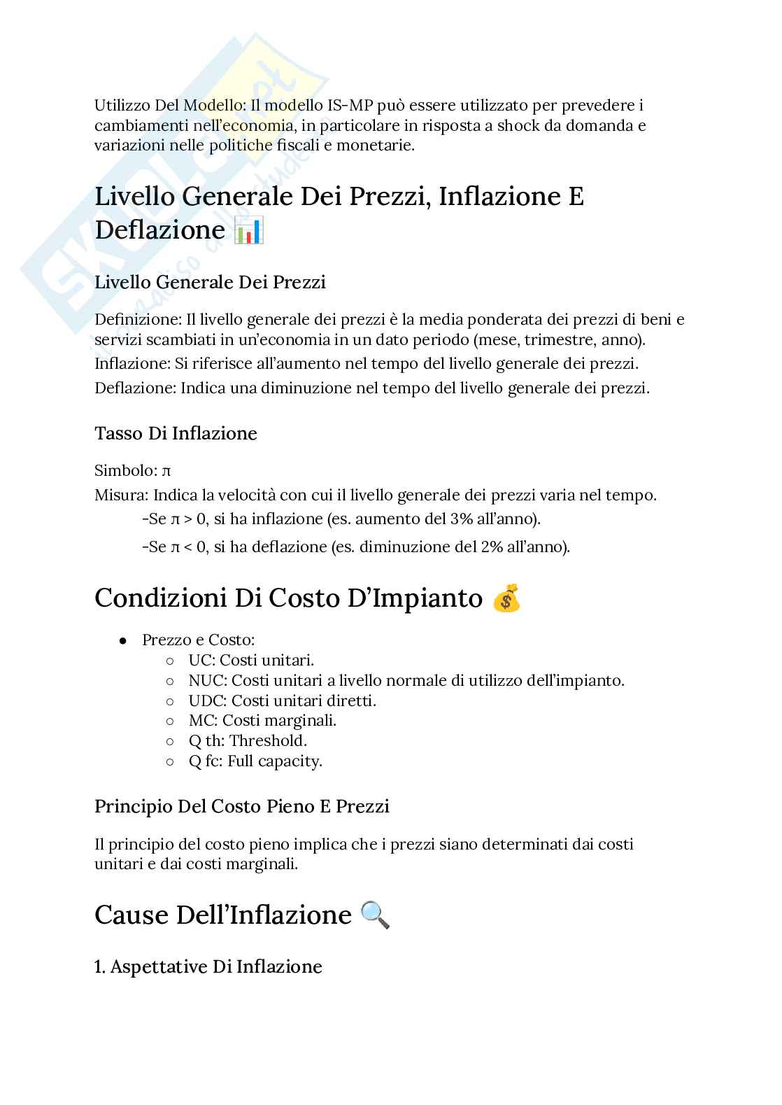 Riassunto esame Istituzioni di economia politica, Prof. Ferretti Fabrizio, libro consigliato Principi di economia (prima edizione italiana)  , Stevenson, Wolfers Pag. 66