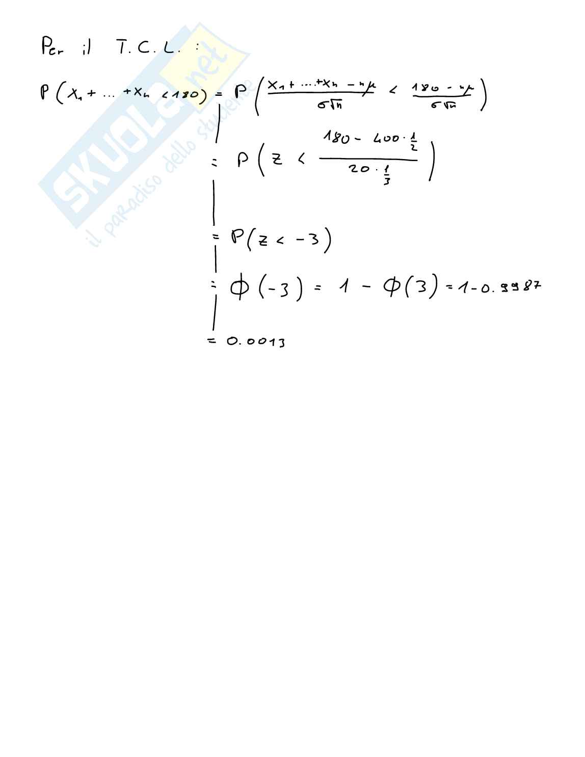 Peer Review Fondamenti di analisi matematica e probabilità Pag. 6