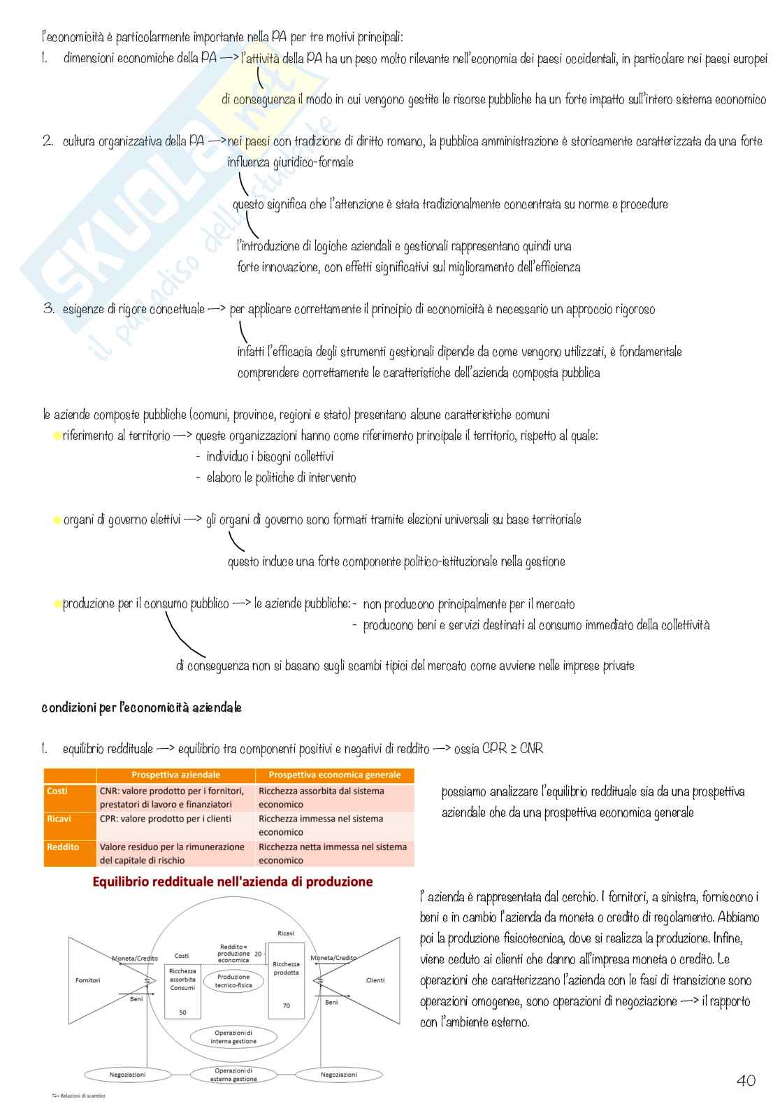 Economia delle aziende e delle amministrazioni pubbliche Pag. 41
