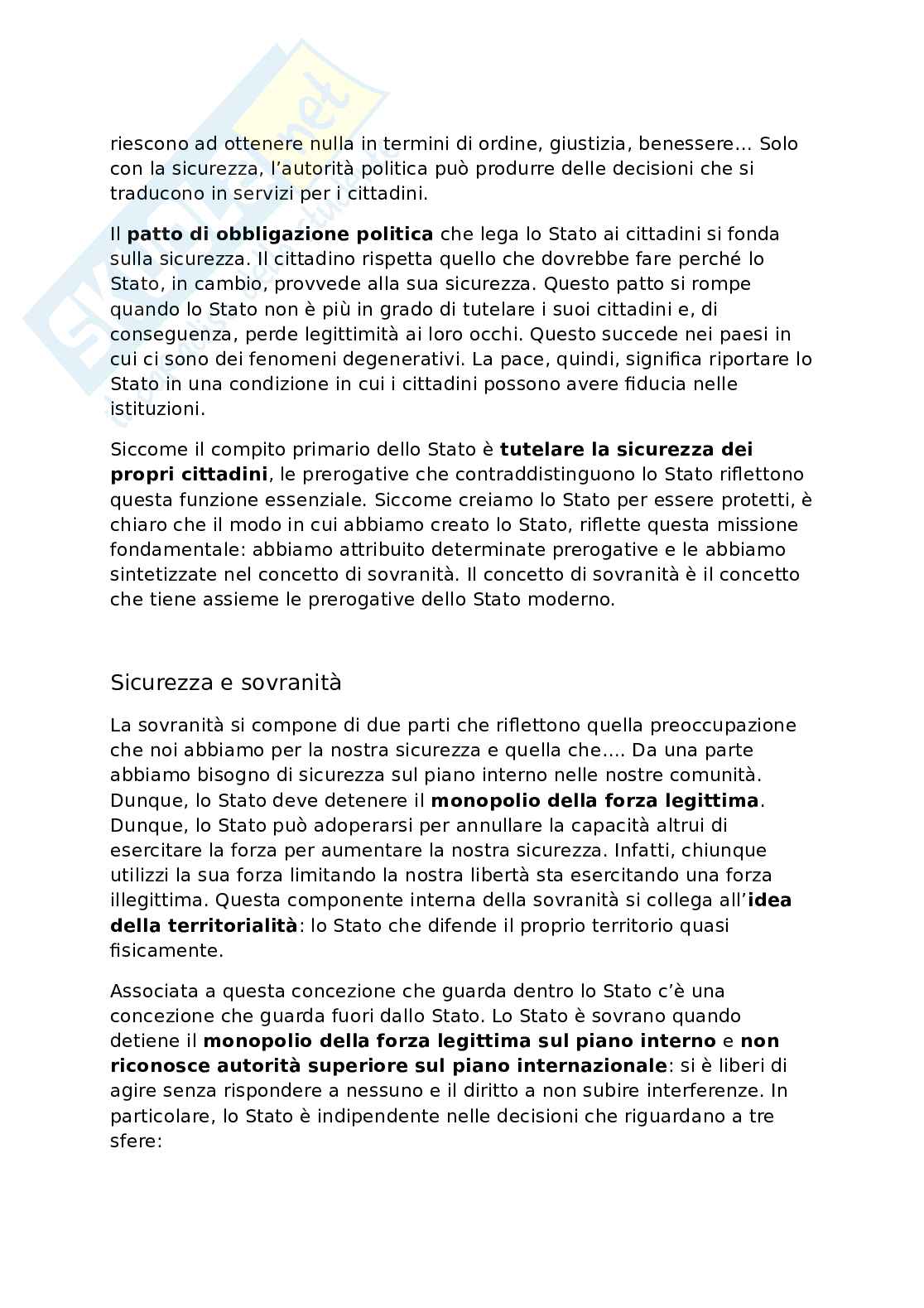 Relazioni internazionali Pag. 16