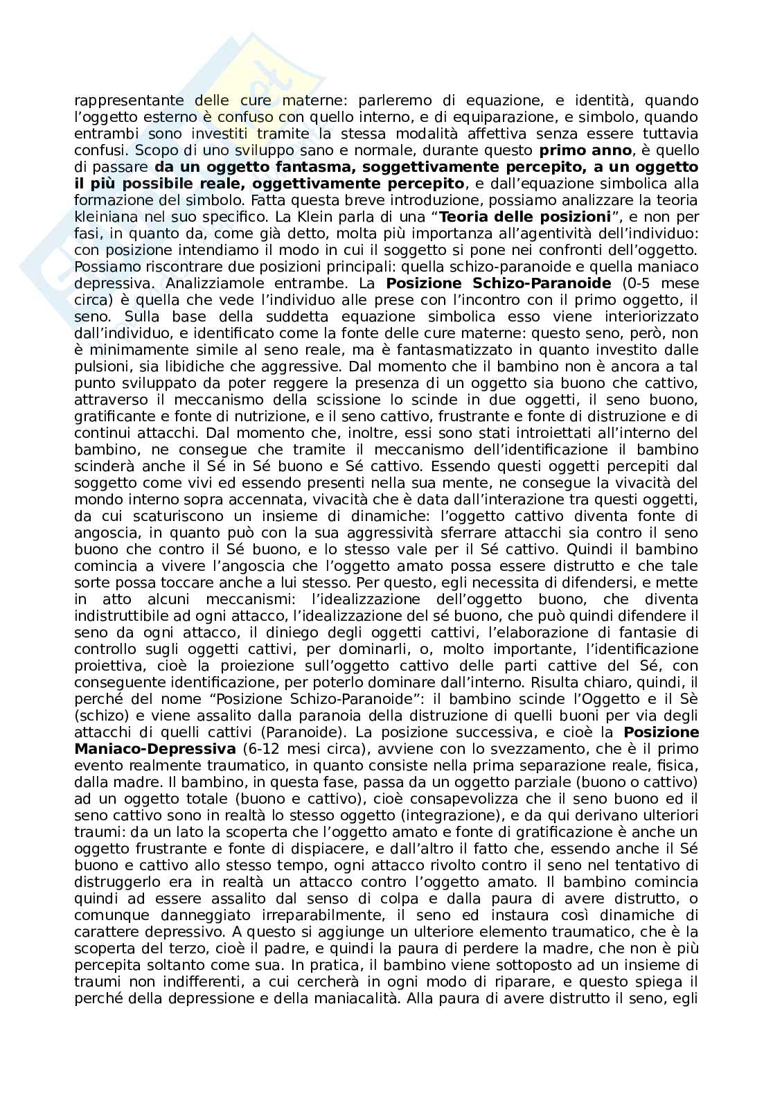 Riassunti psicologia dinamica Pag. 16
