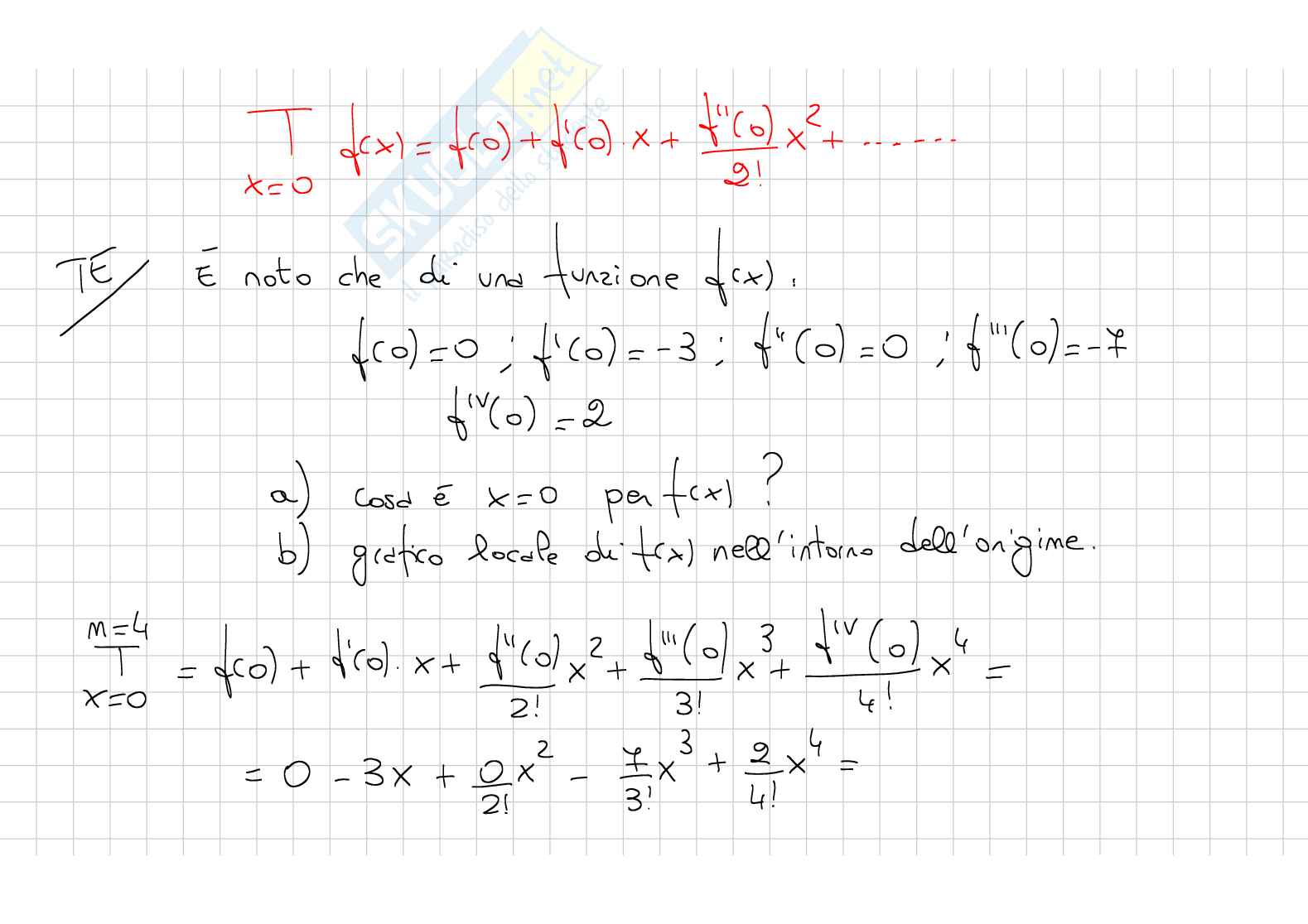 Esercizi di Matematica generale Pag. 11