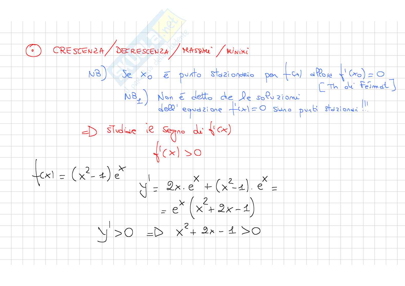 Esercizi di Matematica generale Pag. 6