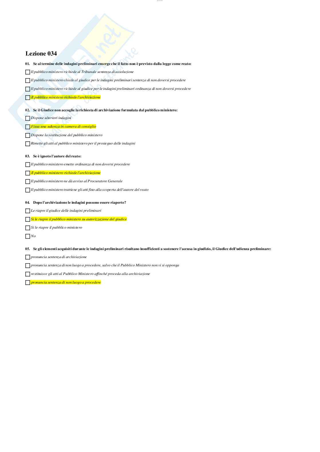 Diritto processuale penale Pag. 41