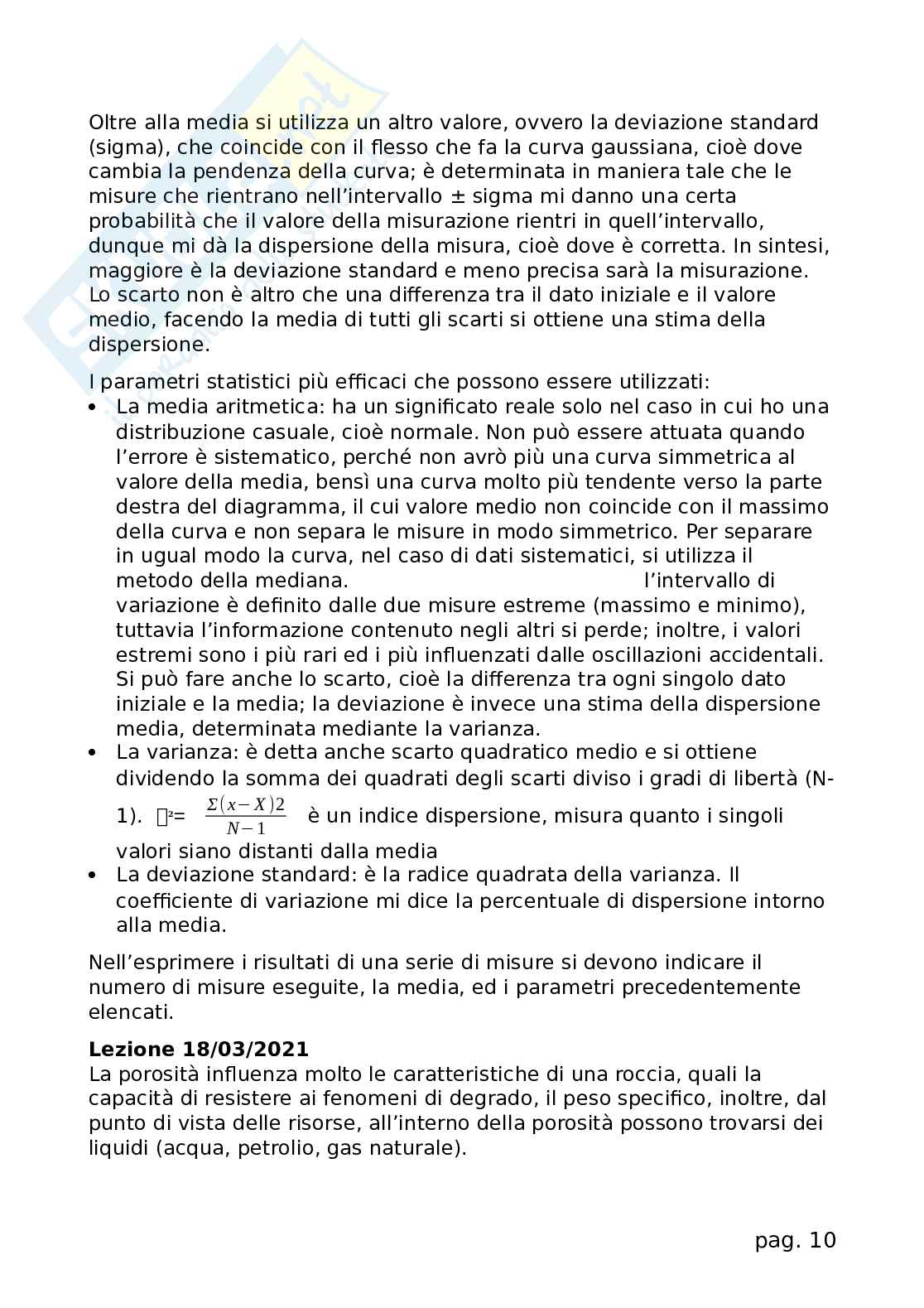 Laboratorio materiali lapidei Pag. 11