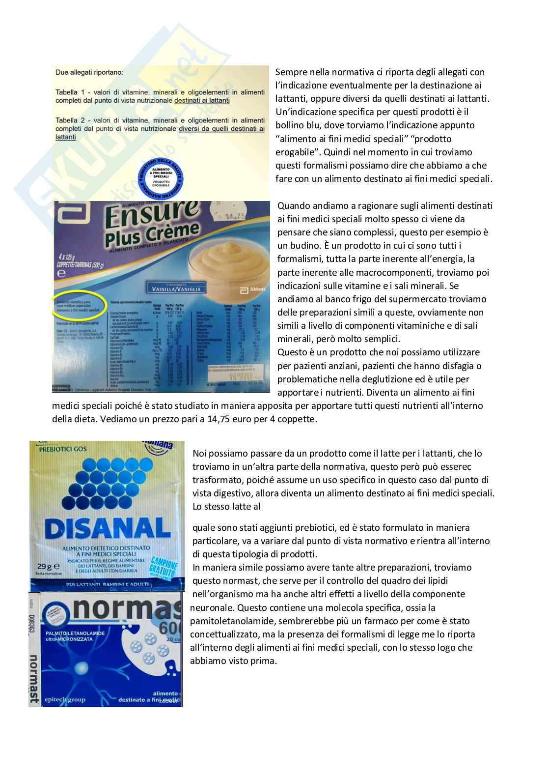 Prodotti dietetici - parte 8 Pag. 6