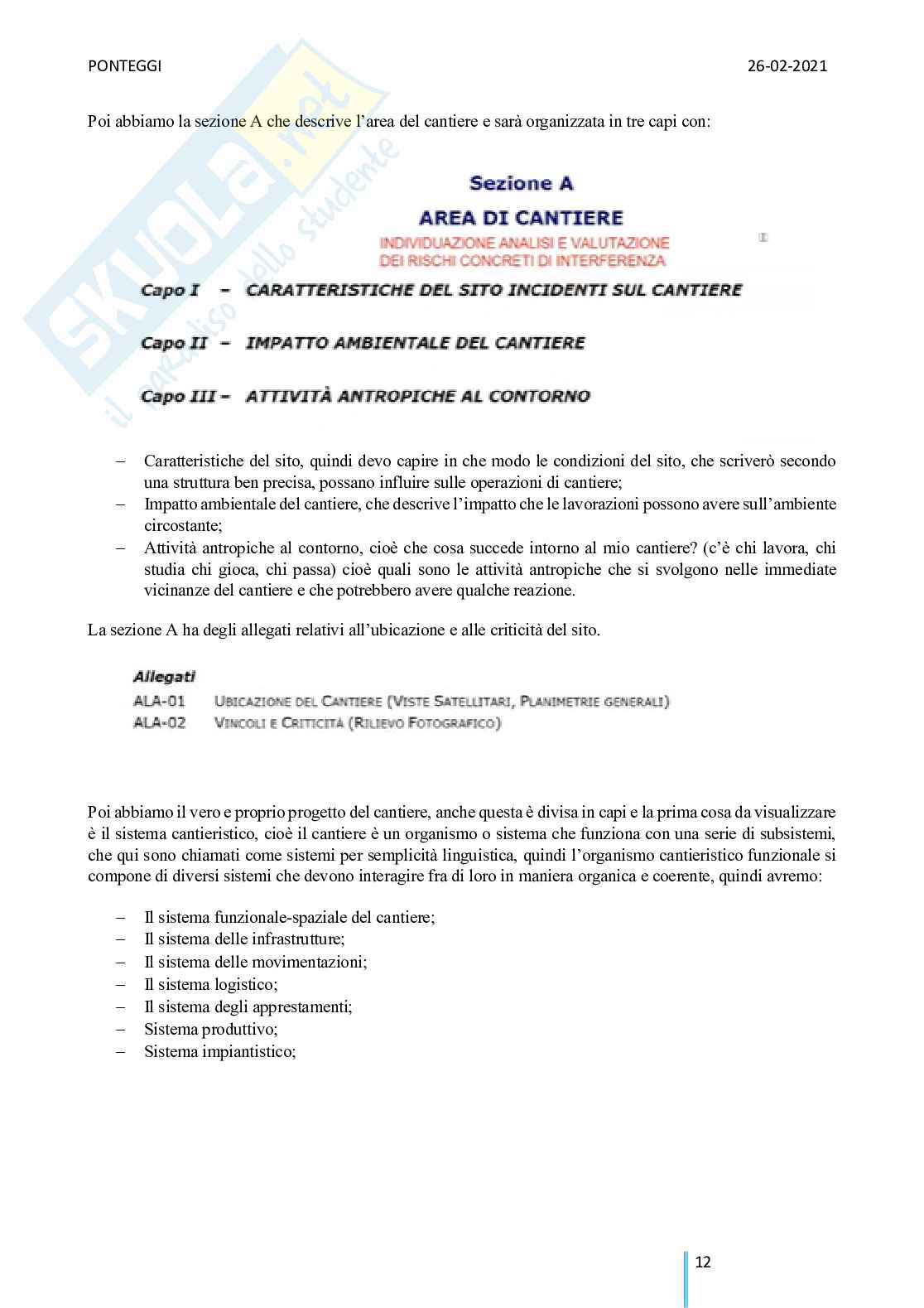 Appunti Tecnica e Sicurezza dei Cantieri - parte 2 Pag. 41