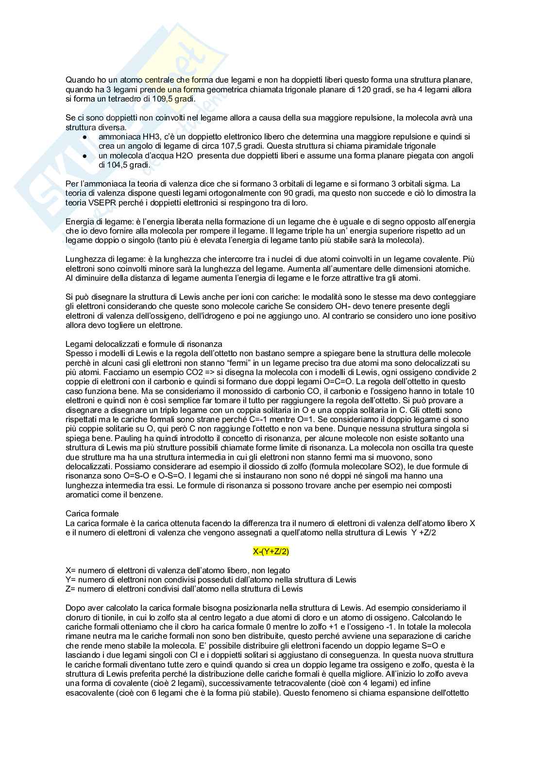 Unità didattica 1 Chimica smf medicina Pag. 6