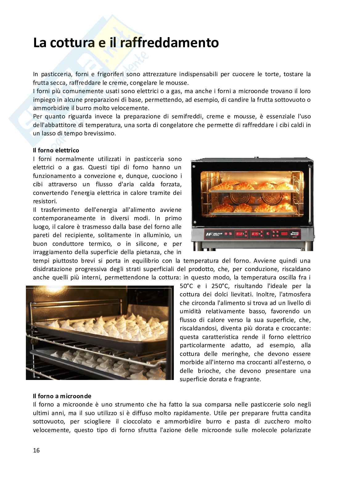 Tesina sulla pasticceria Pag. 16