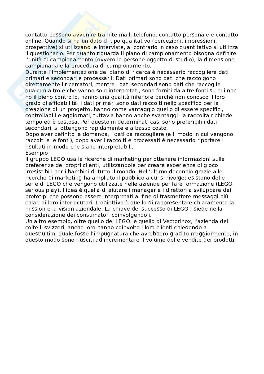 Modelli di marketing Pag. 6