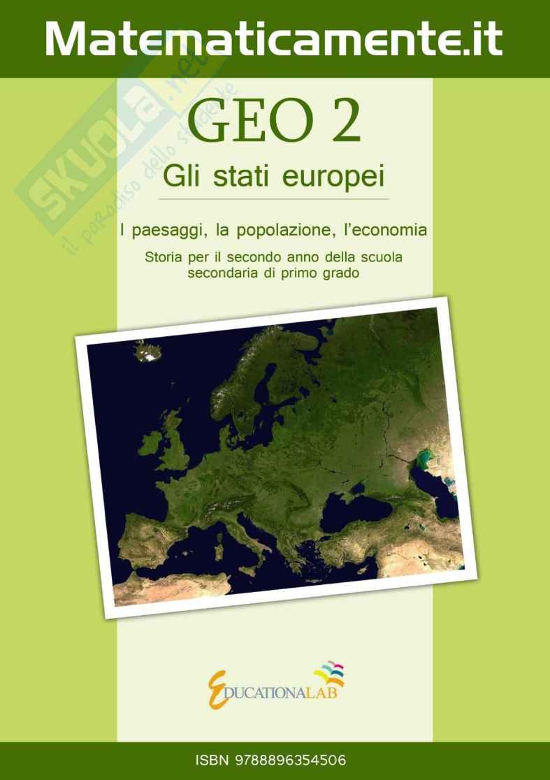 Geo 2, Gli stati europei (seconda media) Pag. 1