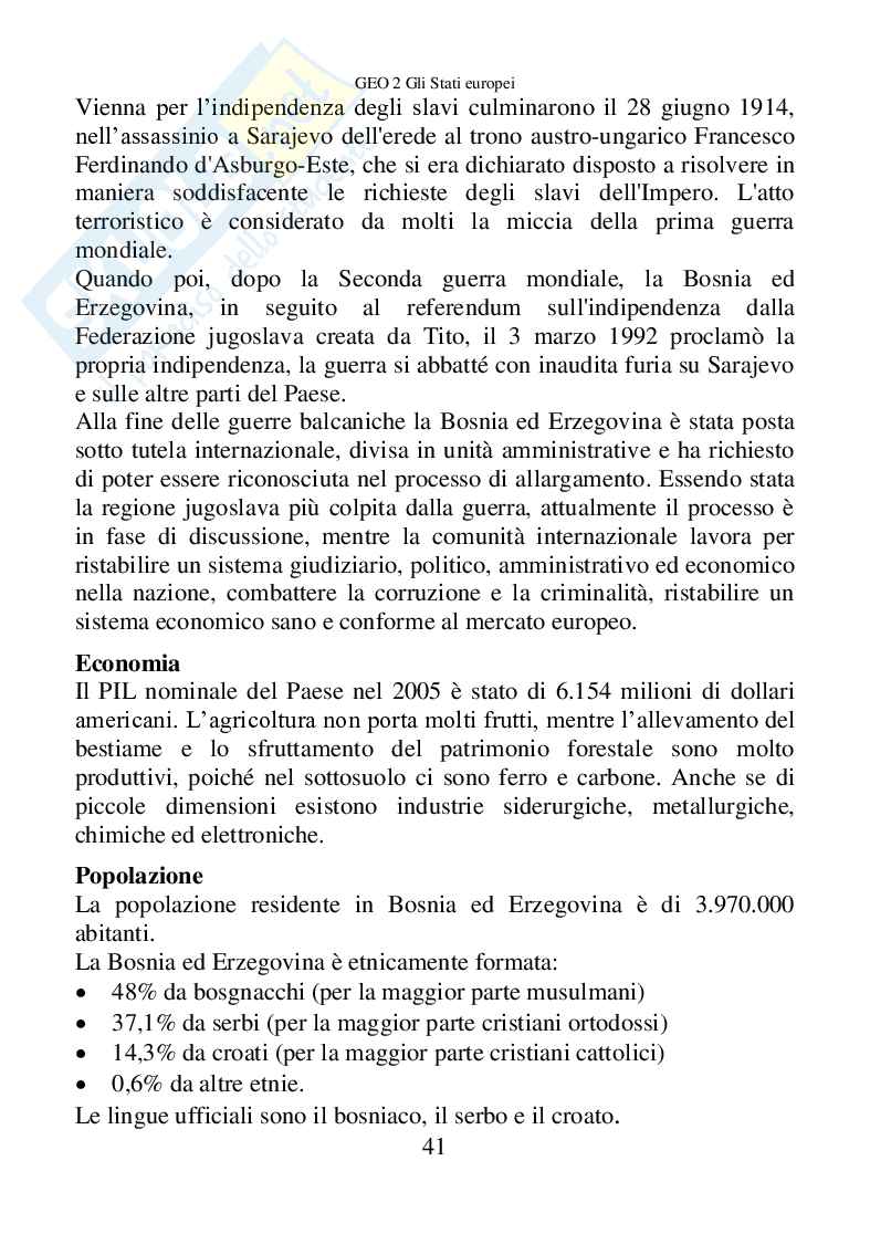 Geo 2, Gli stati europei (seconda media) Pag. 41