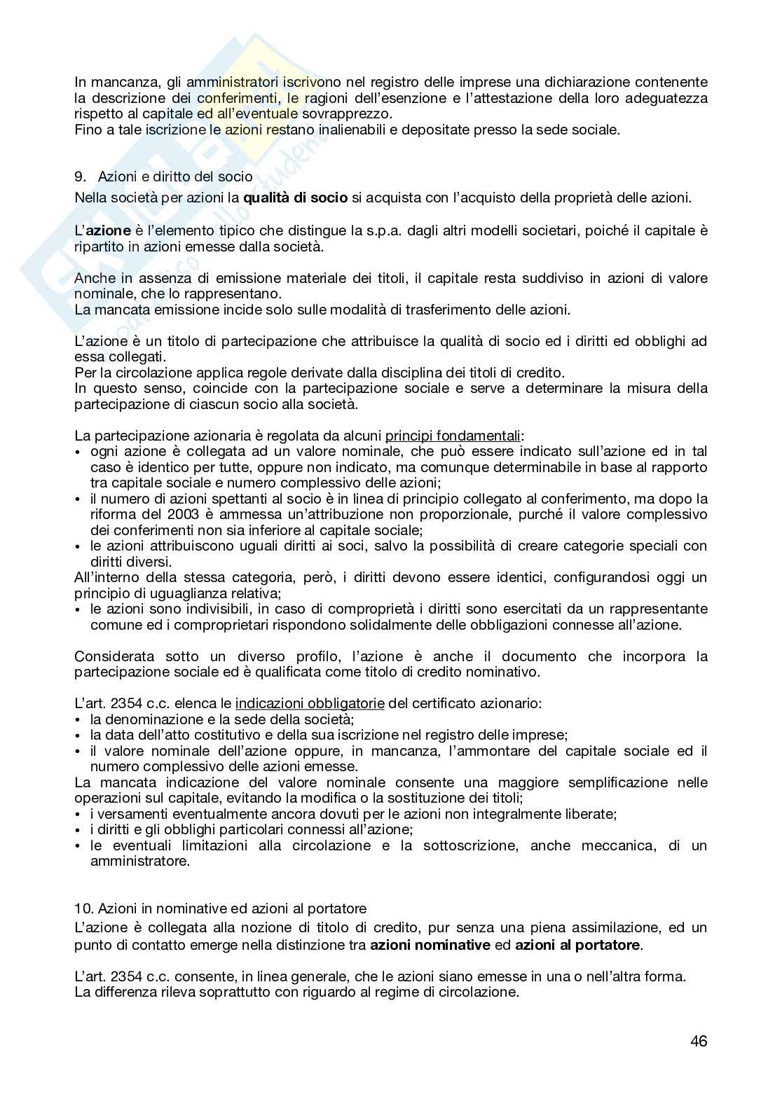 Diritto commerciale  Pag. 46