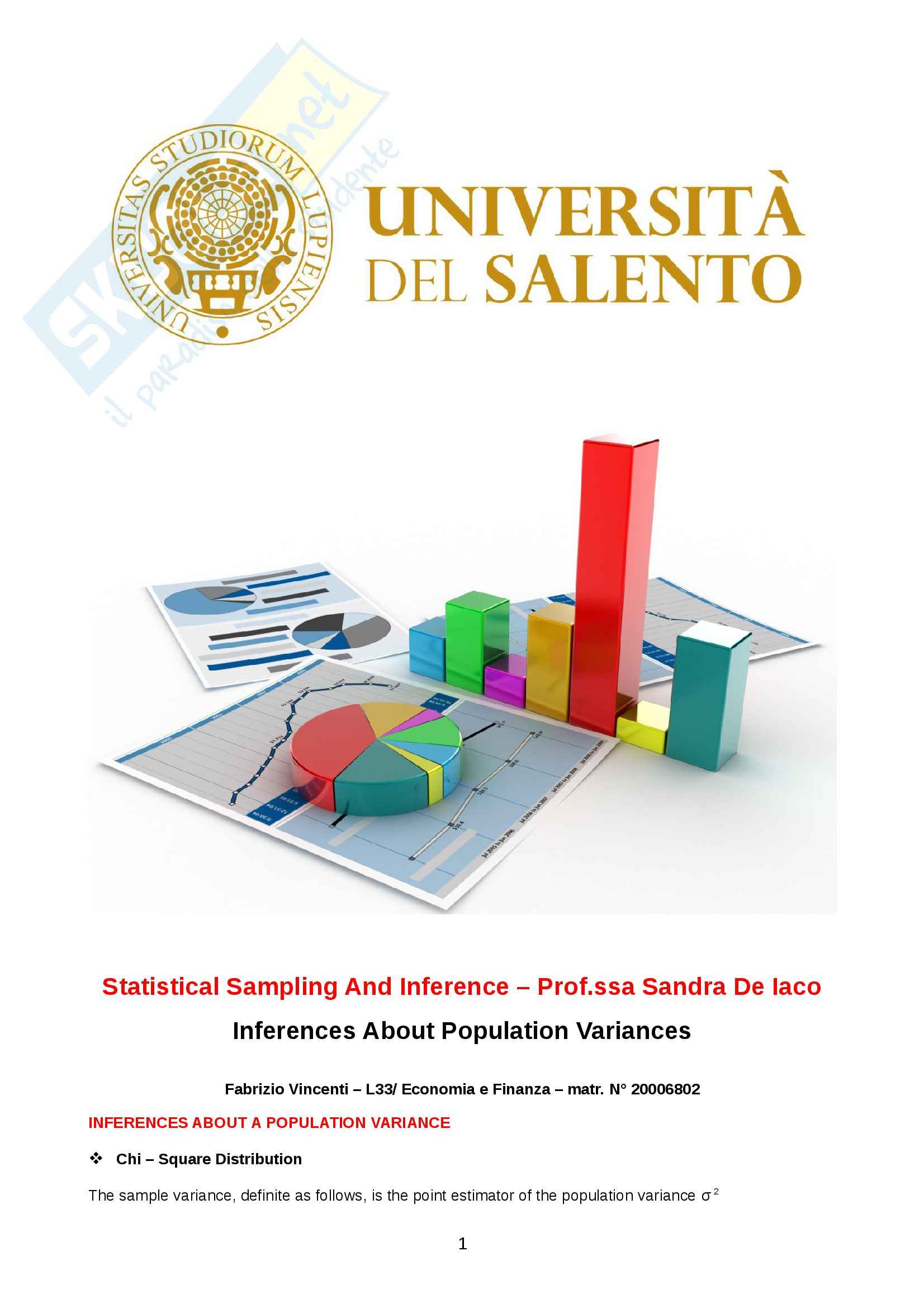 Statistica - esercizi Pag. 1