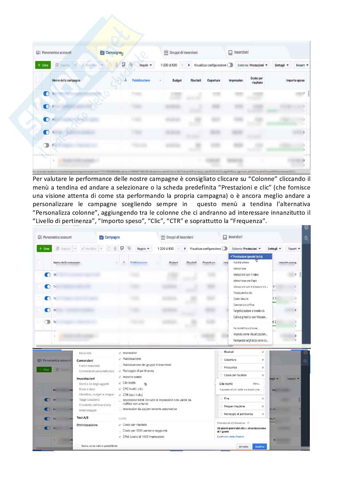 Esercitazione sulla parte ADV del Corso Marco Montemagno "Social Media Playbook" Pag. 16