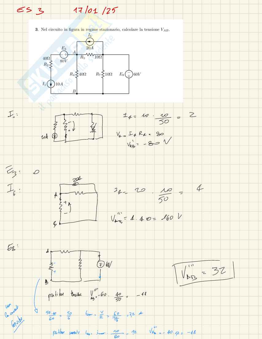Esercizi Elettrotecnica Pag. 1