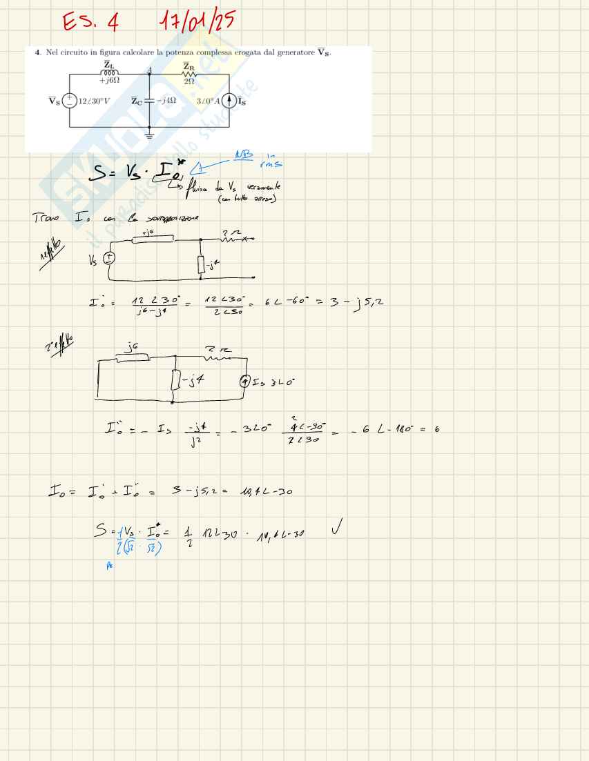 Esercizi Elettrotecnica Pag. 2