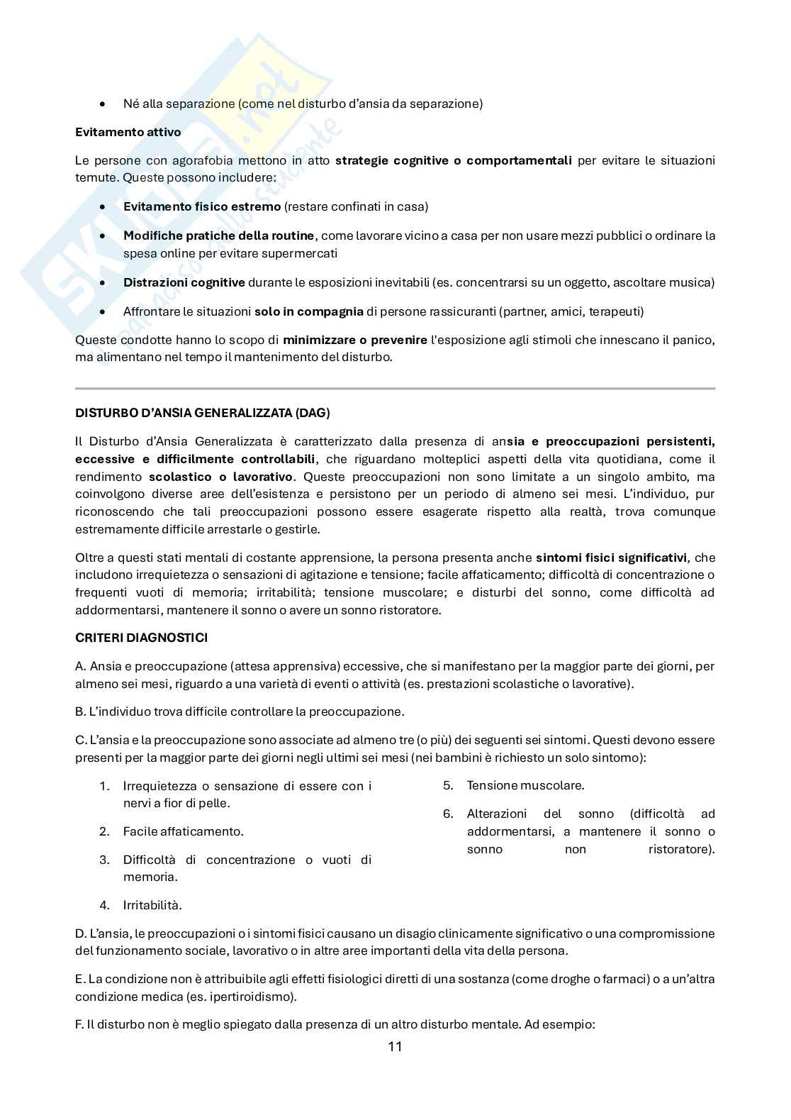 Fondamenti di psicologia e neuropsicologia clinica Pag. 11